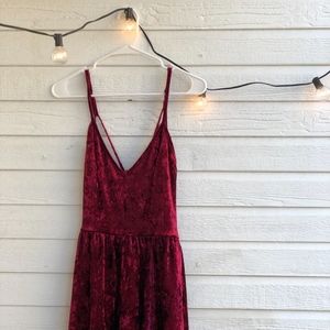 Crushed Velvet Romper - Fragile